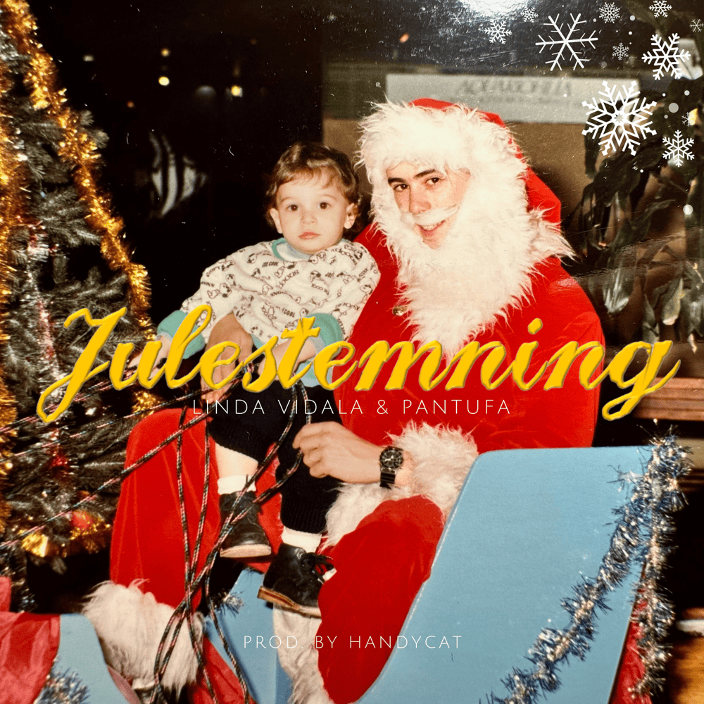 Album cover art for "Julestemning" by Linda Vidala & Pantufa