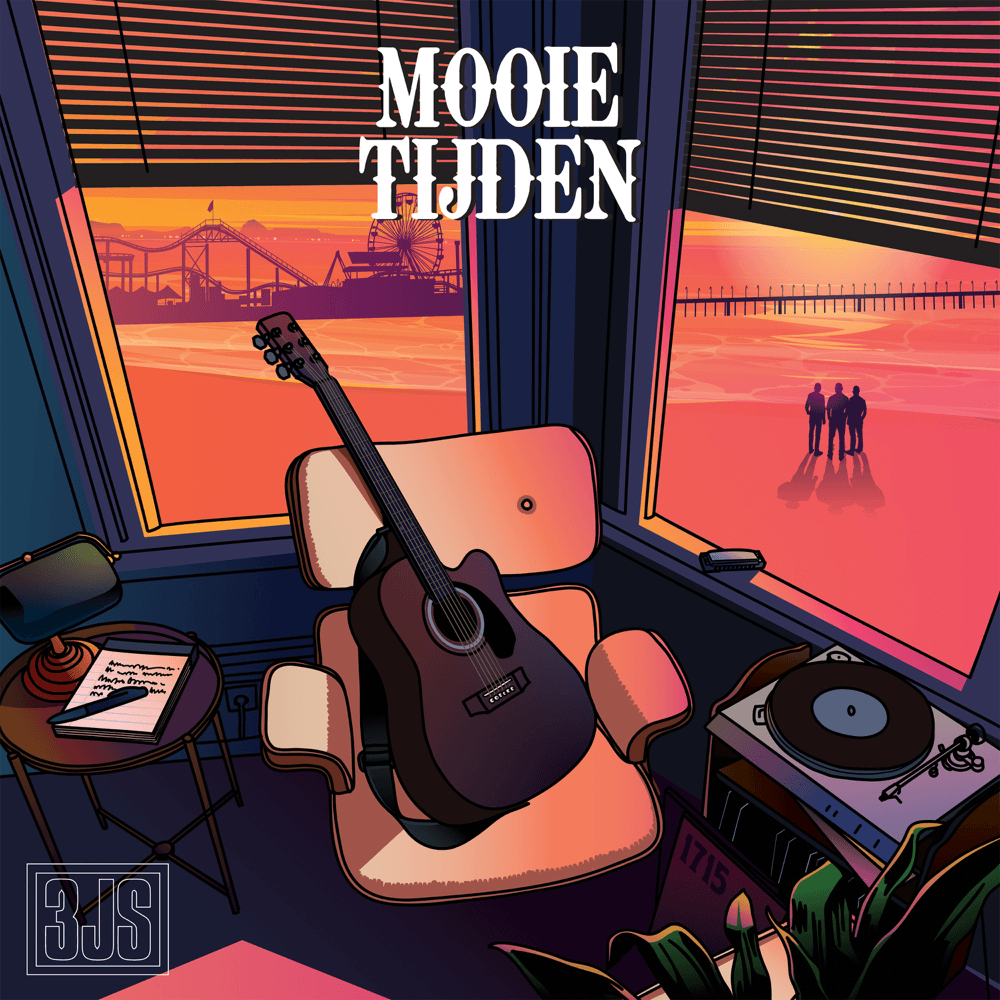 Album cover art for "De Trein" by 3JS