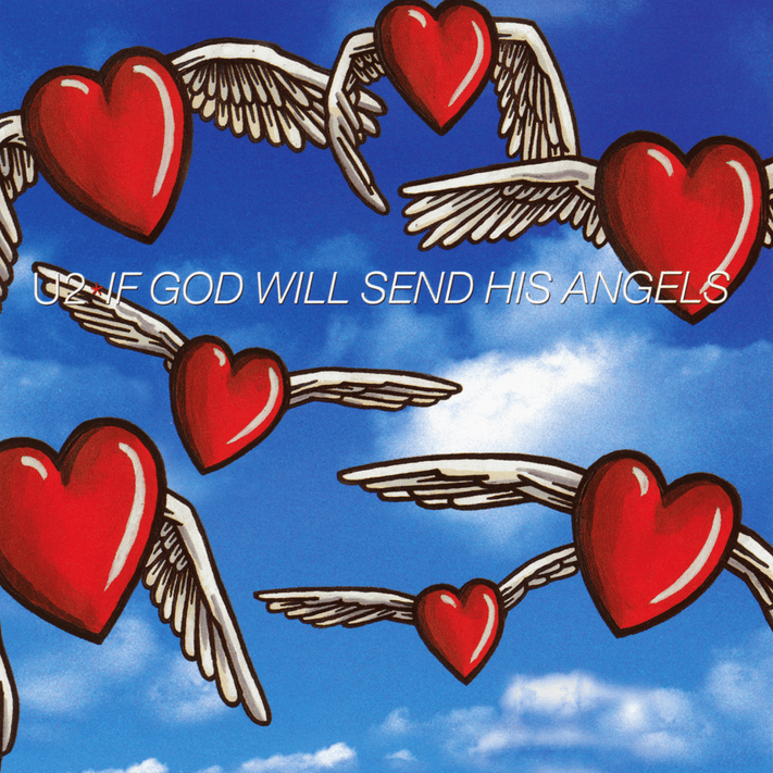 Album cover art for "If God Will Send His Angels" by U2