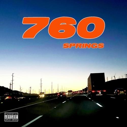 Album cover art for "760 SPRINGS" by KayCyy & johan lenox