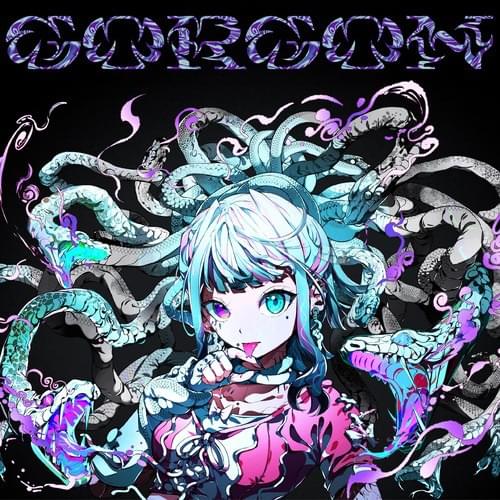 Album cover art for "Gorgon" by 鬱P (Utsu-P) & 初音ミク (Hatsune Miku)