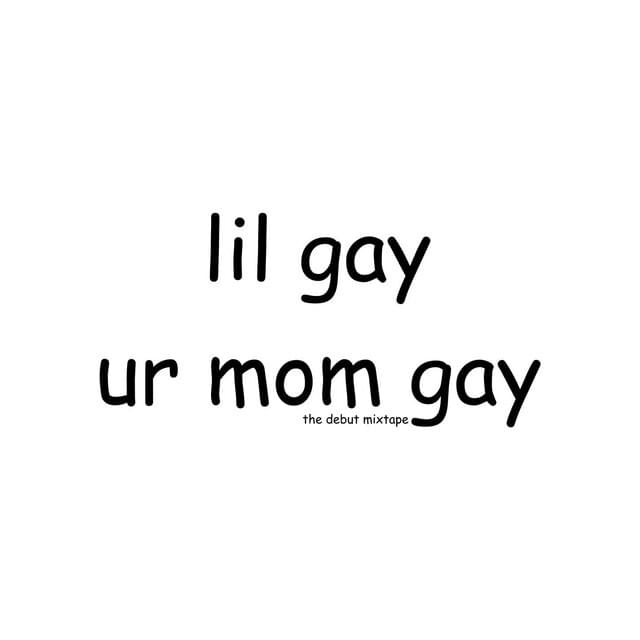 Album cover art for "Butt" by Lil gay