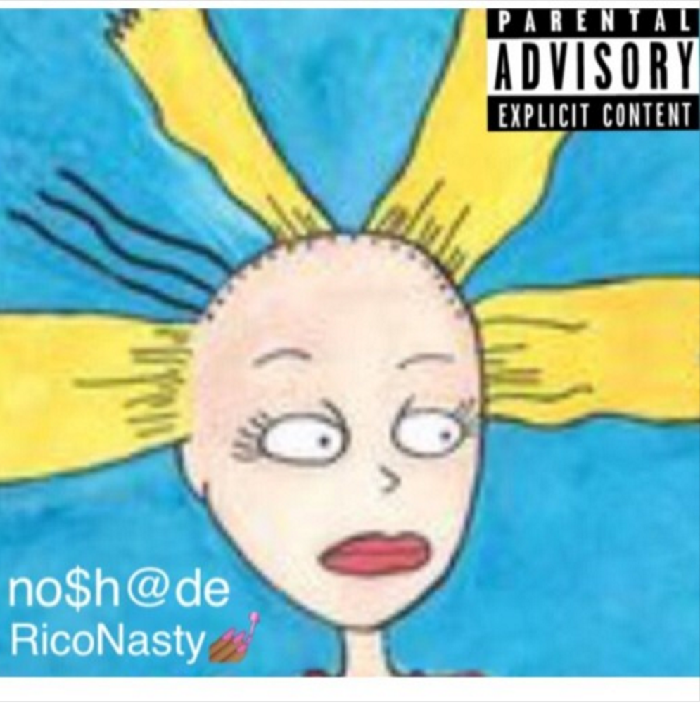 Album cover art for "KalahDiss" by Rico Nasty