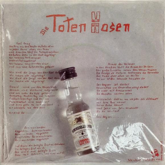 Cover image for Eisgekühlter Bommerlunder - Single