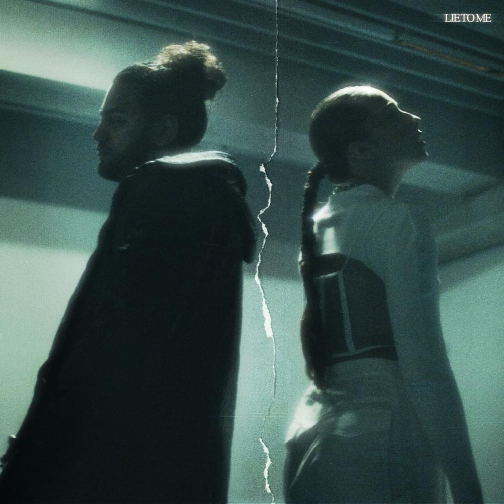 Album cover art for "Tate McRae & Ali Gatie – lie to me (Deutsche Übersetzung)" by Genius Deutsche Übersetzungen