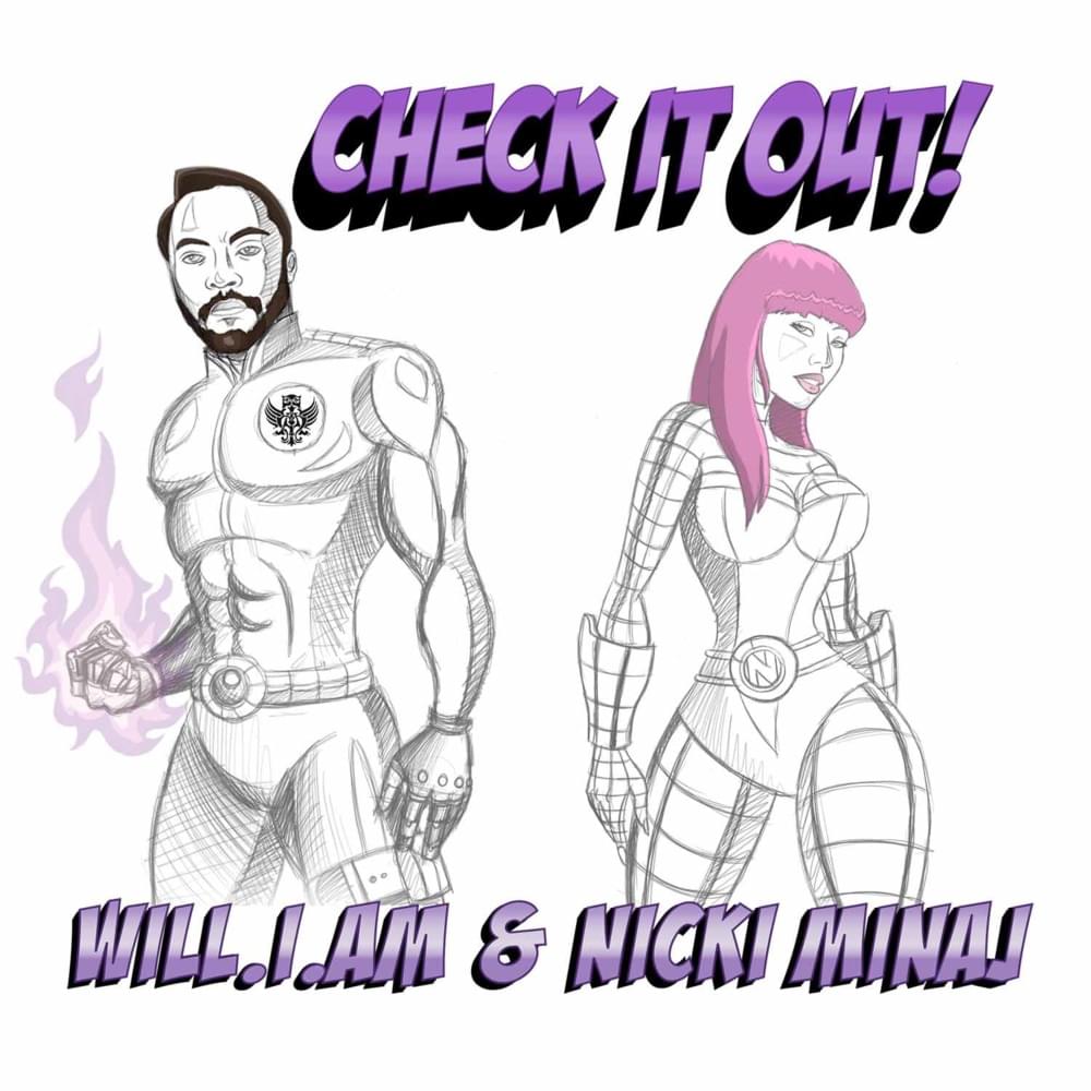 Album cover art for "Check It Out" by Nicki Minaj