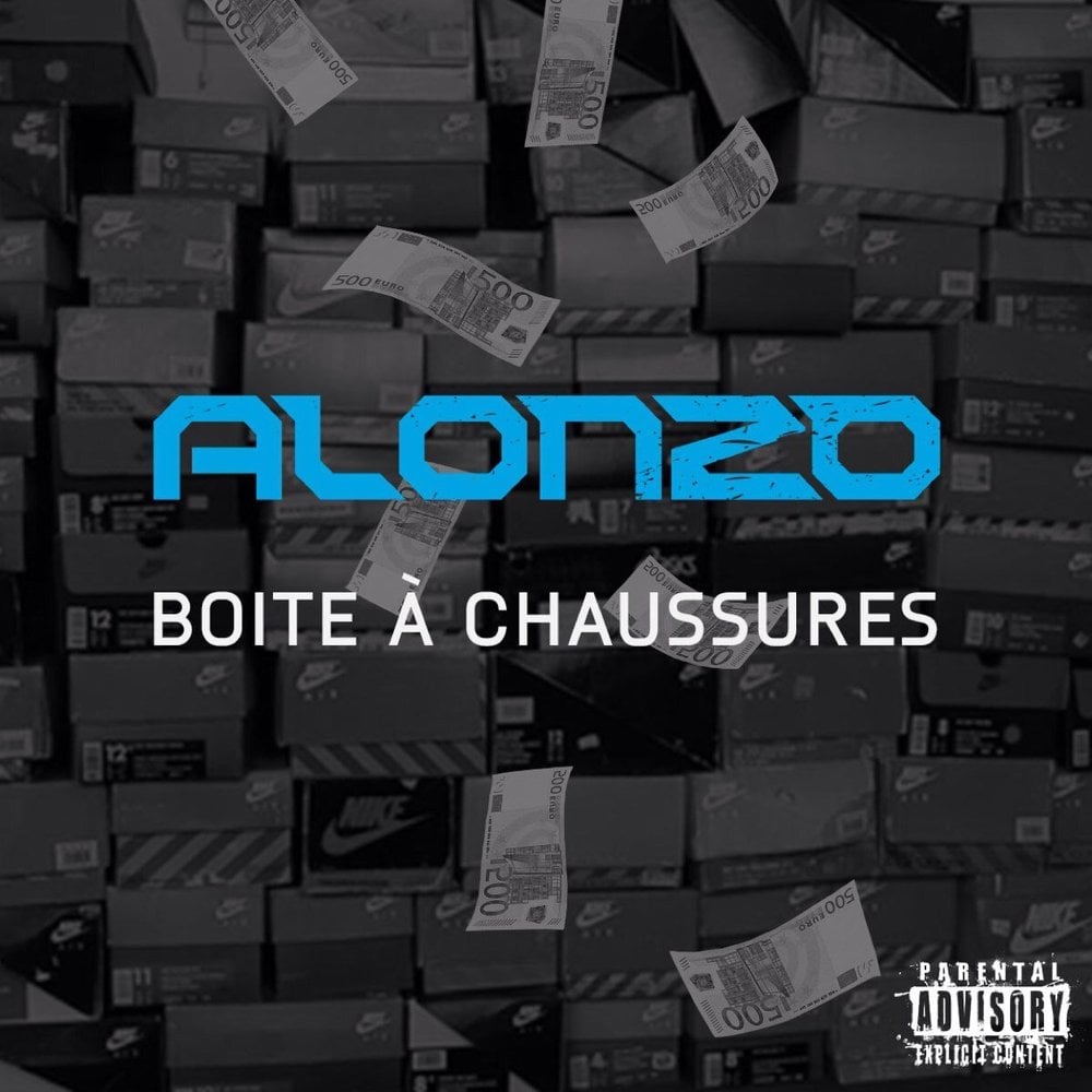 Album cover art for "Bo�te � chaussures" by Alonzo