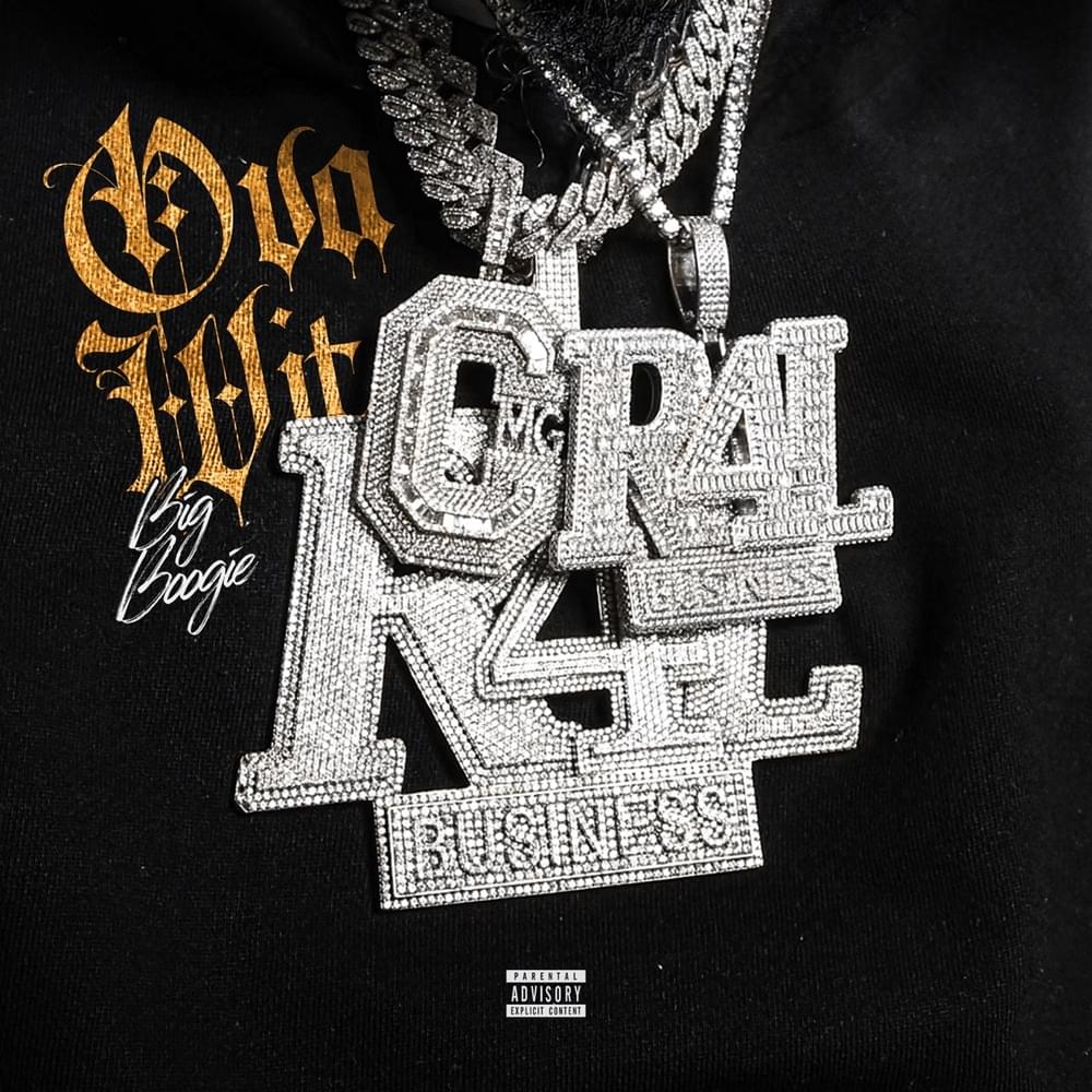 Album cover art for "Ova Wit" by Big Boogie