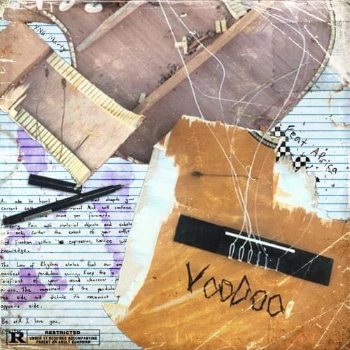 Album cover art for "Voodoo" by YNG Martyr & AFRICA