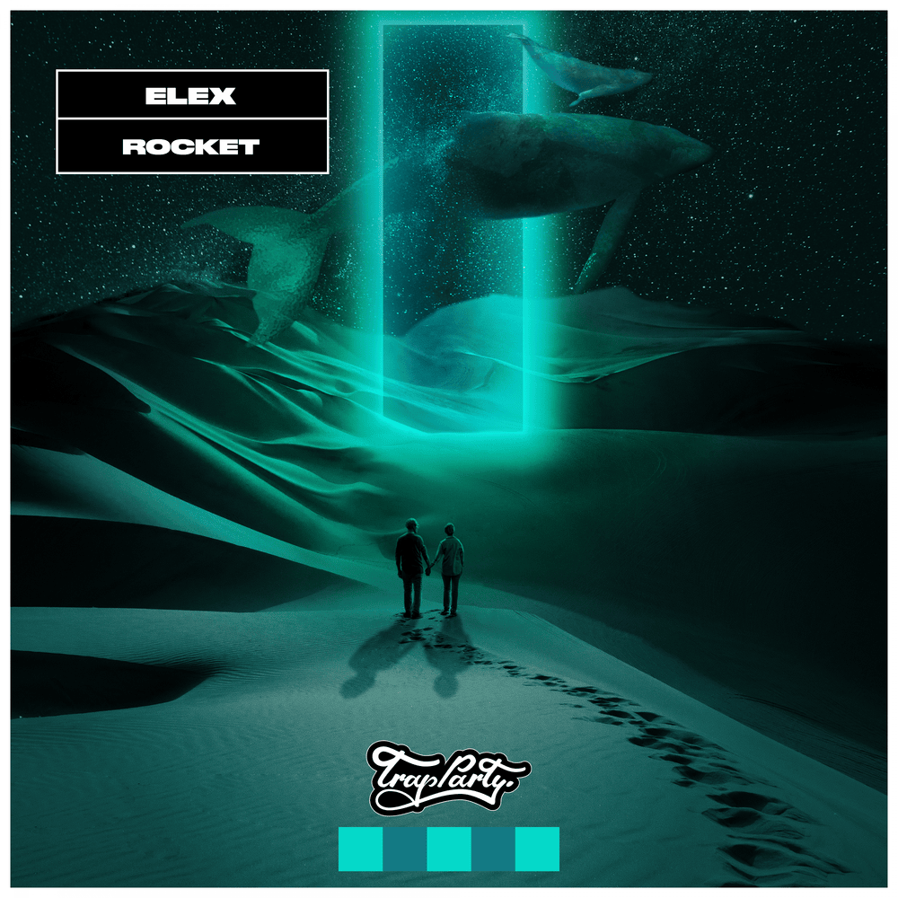 Album cover art for "Rocket" by ELEX