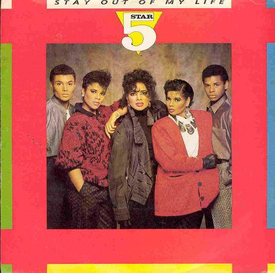 Album cover art for "Stay Out Of My Life" by Five Star