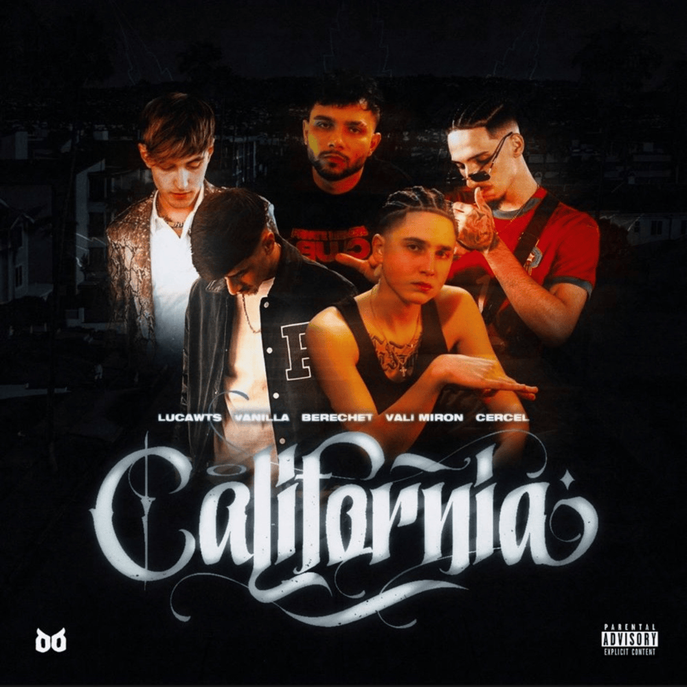 Album cover art for "CALIFORNIA" by lucawts & Vali Miron