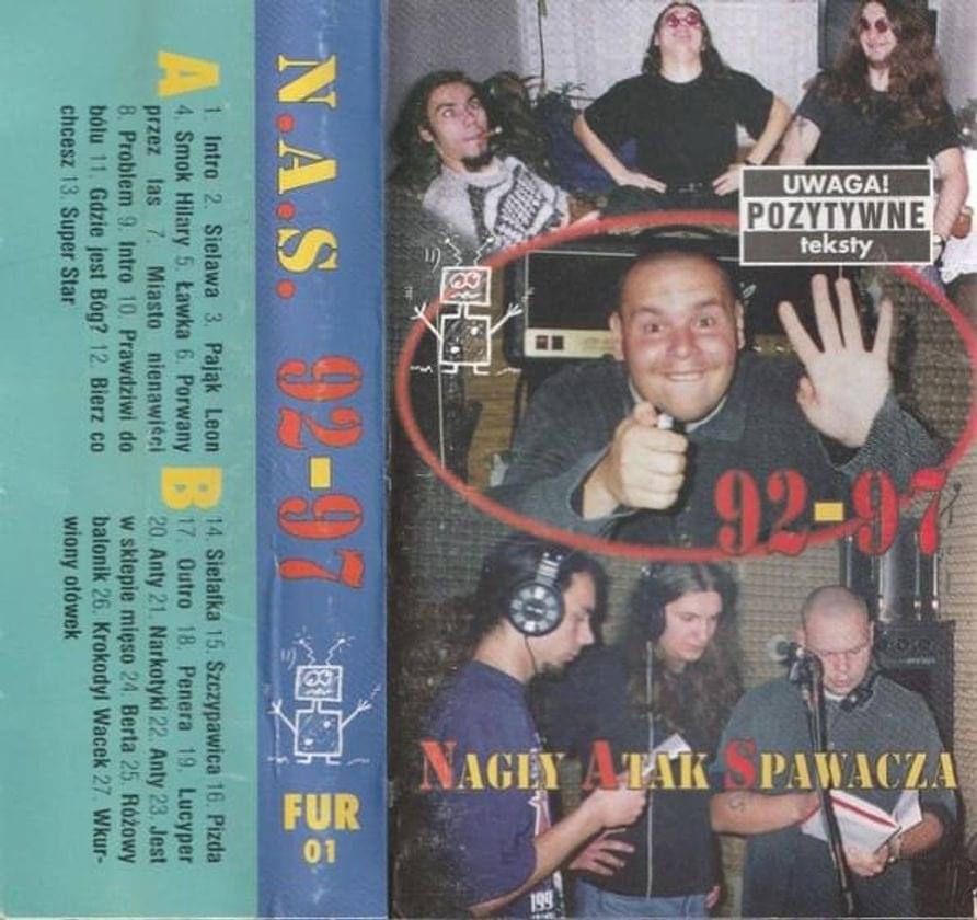Album cover art for "Prawdziwi do bólu" by Nagły Atak Spawacza