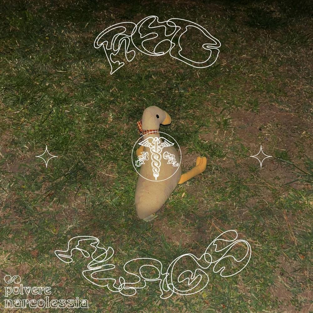 Album cover art for "Red flags" by Narcolessia