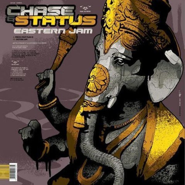 Album cover art for "Eastern Jam" by Chase & Status
