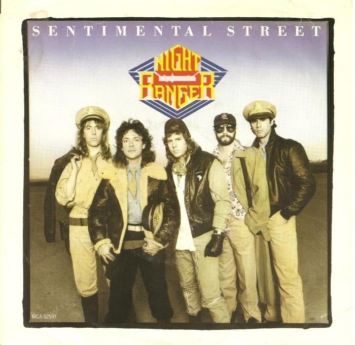 Album cover art for "Sentimental Street" by Night Ranger