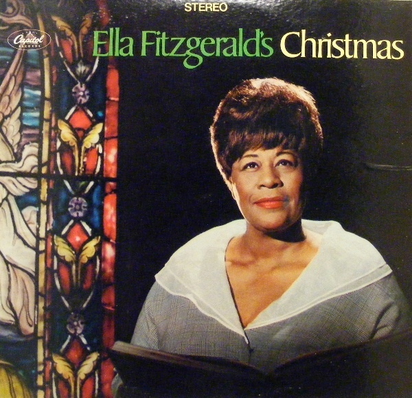 Album cover art for "The First Noel" by Ella Fitzgerald