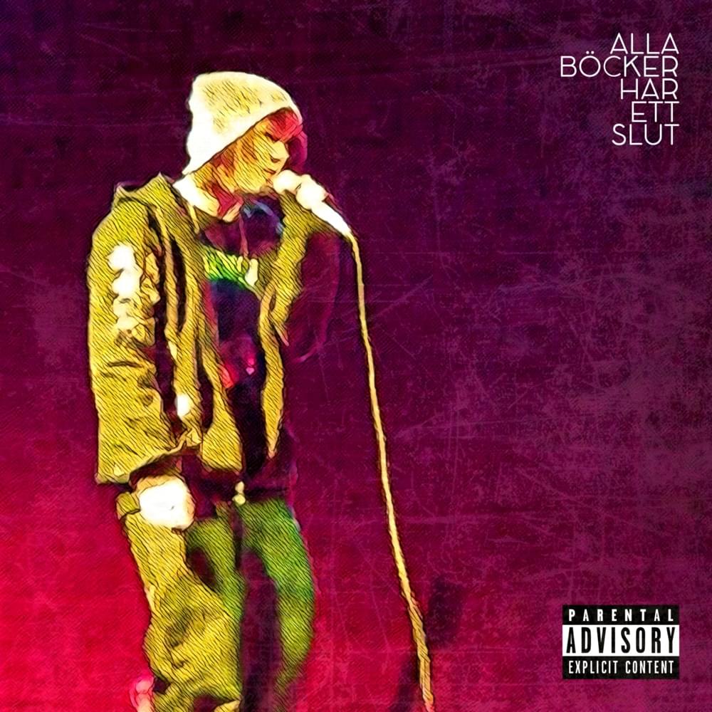 Album cover art for "Alla böcker har ett slut" by Filip Winther
