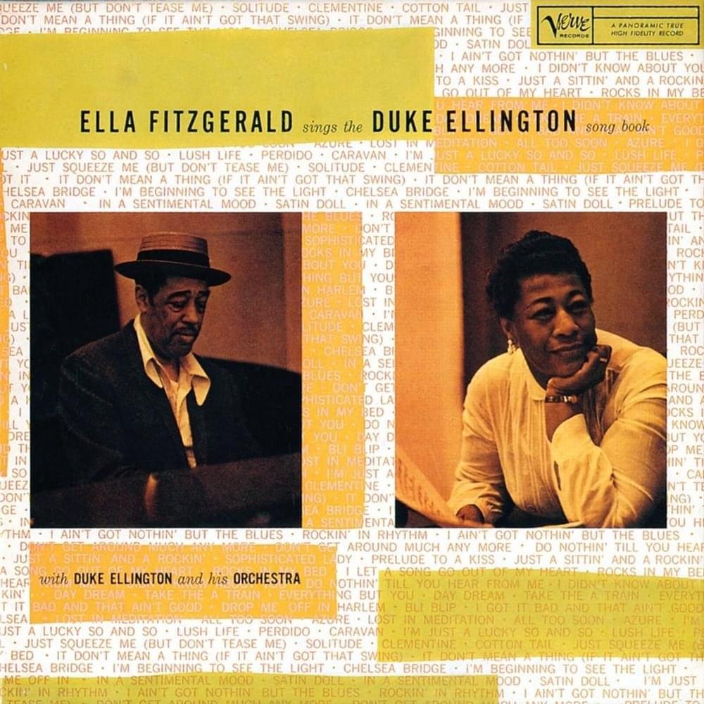 Album cover art for "Caravan" by Ella Fitzgerald