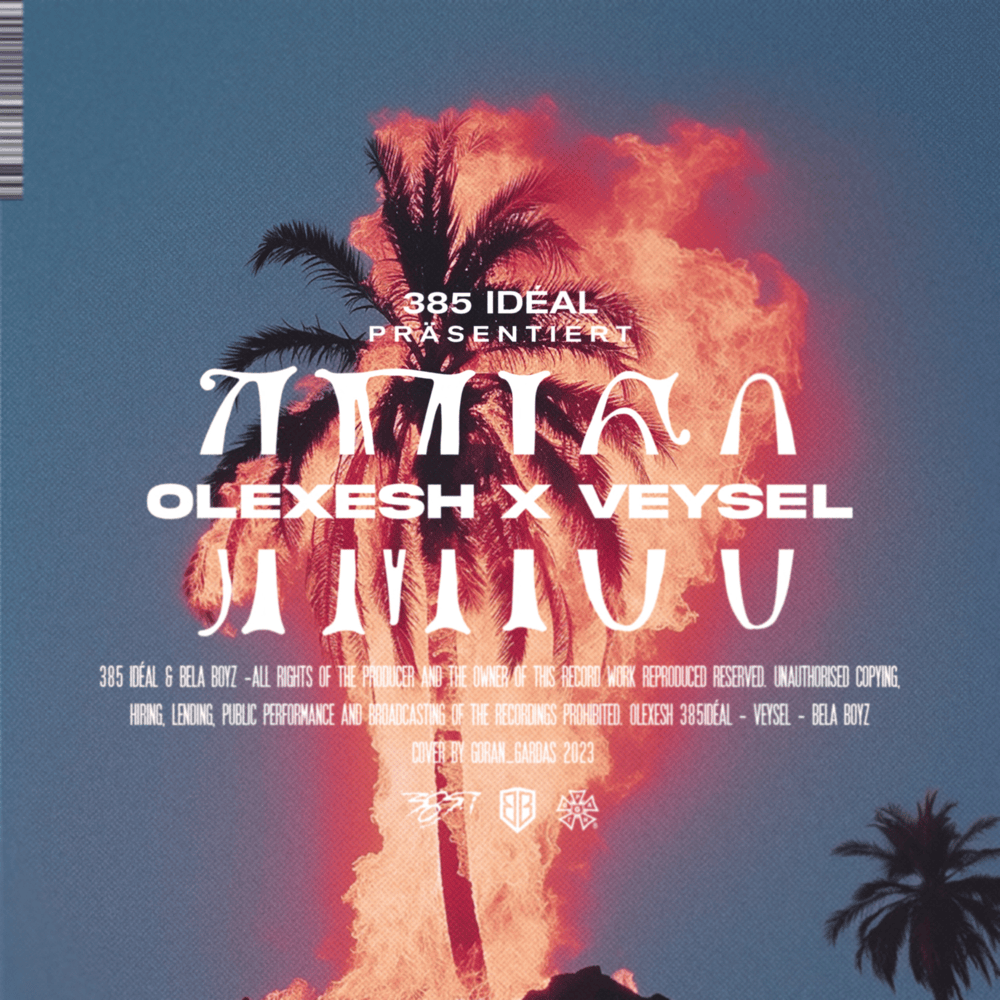 Album cover art for "Amigo" by Olexesh