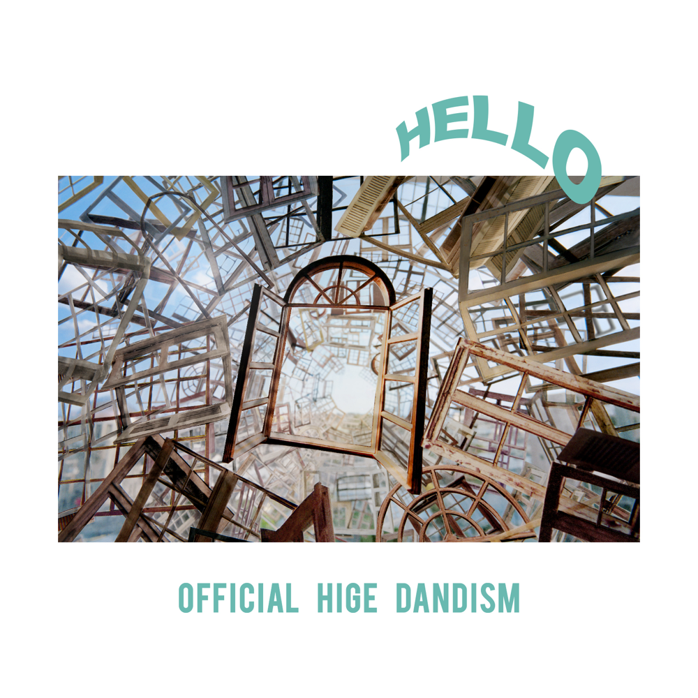 Album cover art for "HELLO" by Official髭男dism