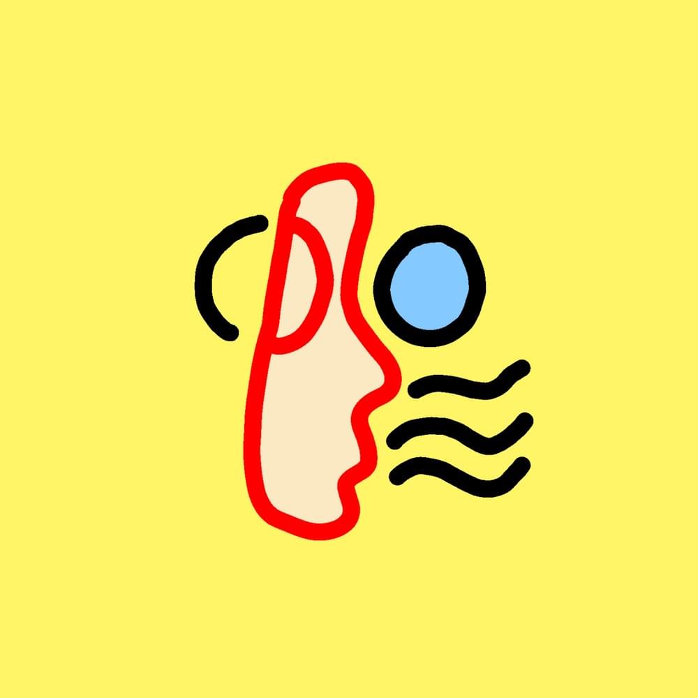 Album cover art for "Weirdo Beach" by Kawai Sprite