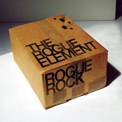 Album cover art for "Rogue Rock" by The Rogue Element