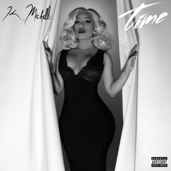 Album cover art for "Time" by K. Michelle