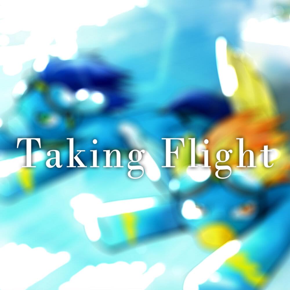 Album cover art for "Taking Flight" by PrinceWhateverer & NRGpony