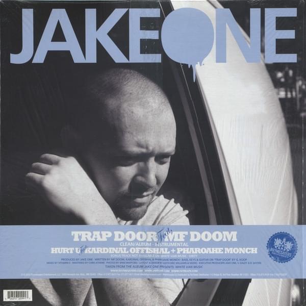 Album cover art for "Trap Door" by Jake One & MF DOOM
