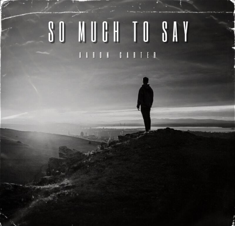 Album cover art for "So Much To Say" by Aaron Carter