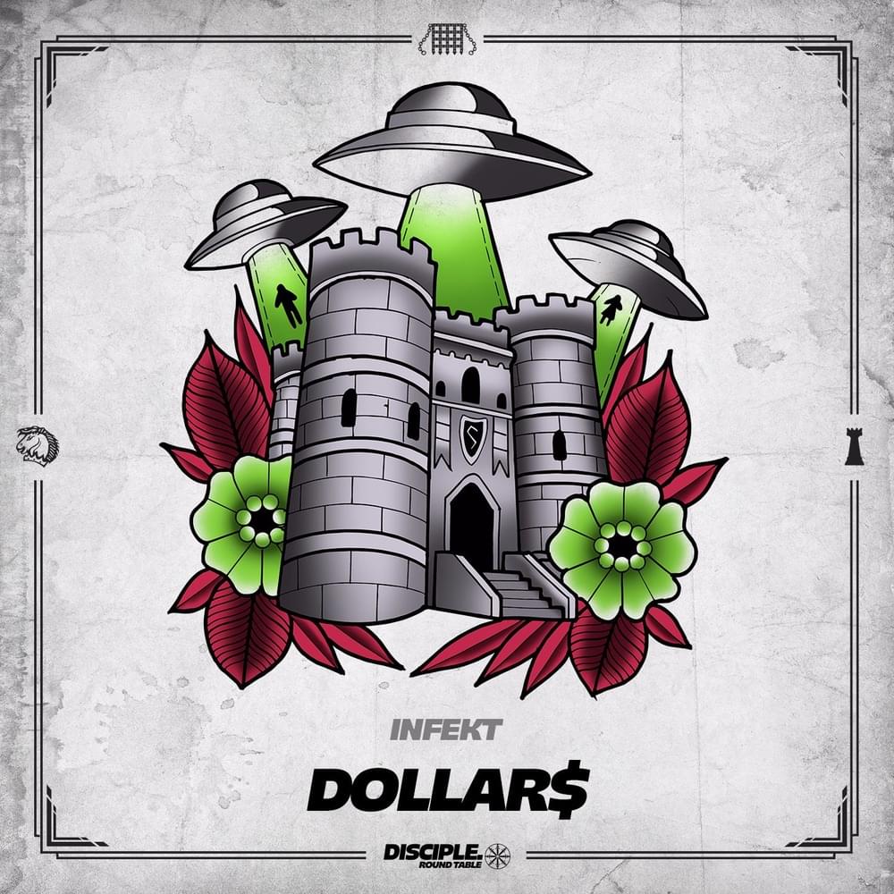 Album cover art for "Dollar$" by INFEKT