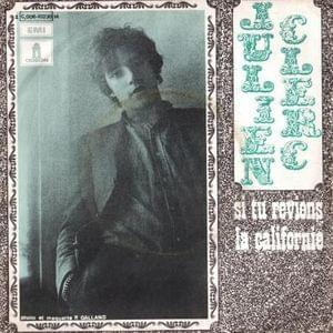Album cover art for "Si tu reviens" by Julien Clerc