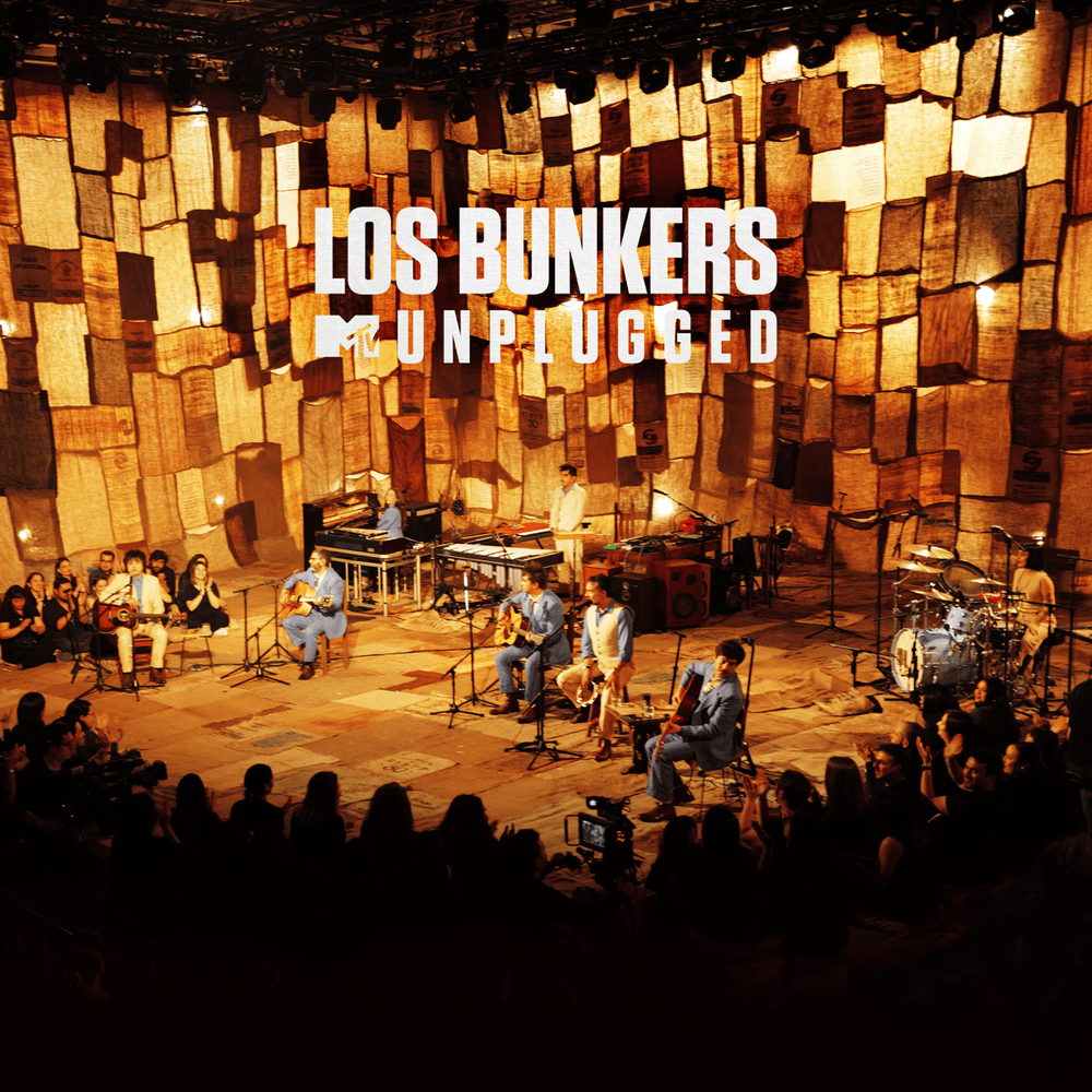 Album cover art for "Ven Aquí (MTV Unplugged)" by Los Bunkers