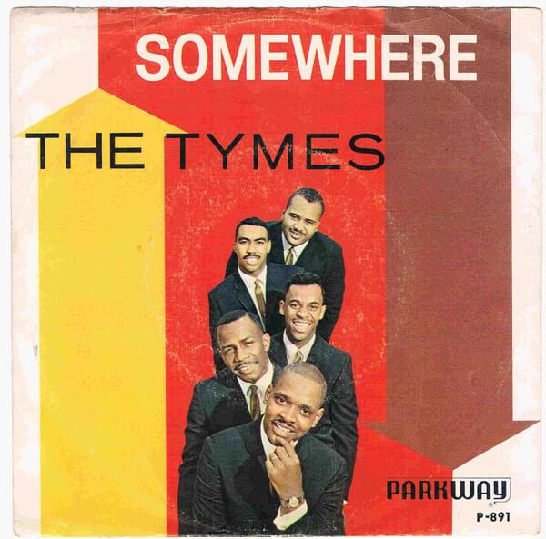 Album cover art for "Somewhere" by The Tymes