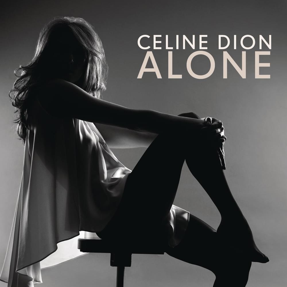 Album cover art for "Alone" by Céline Dion