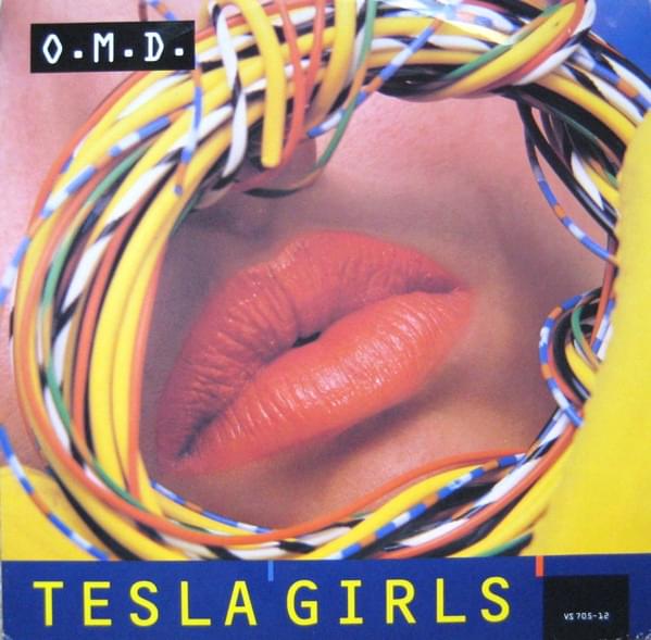 Album cover art for "Tesla Girls - Extended Version (12", VS 705-12)" by Orchestral Manoeuvres in the Dark