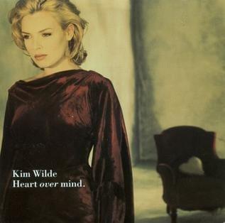Album cover art for "Heart Over Mind" by Kim Wilde
