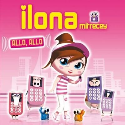 Album cover art for "Allô allô" by Ilona Mitrecey