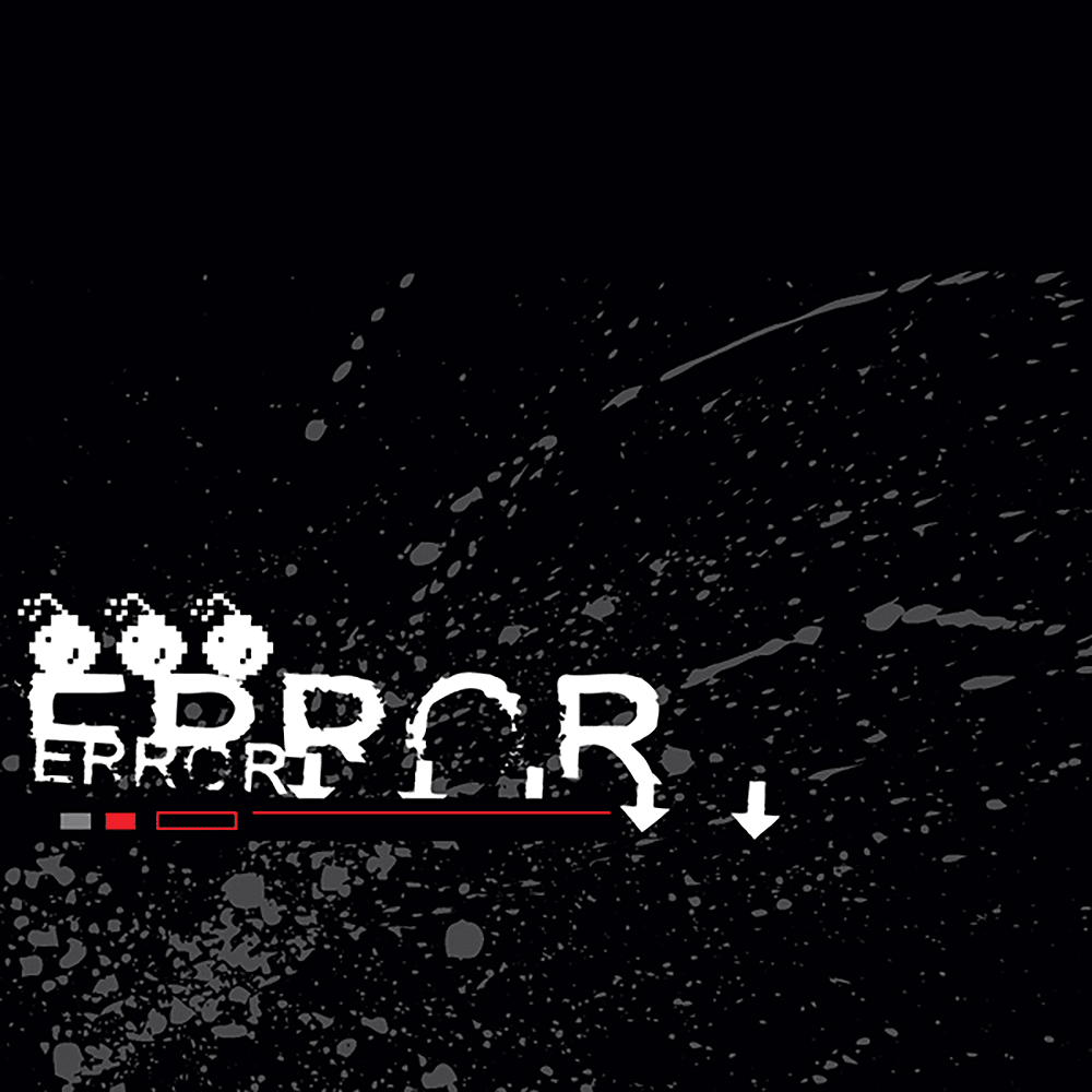 Album cover art for "Burn in Hell" by Error