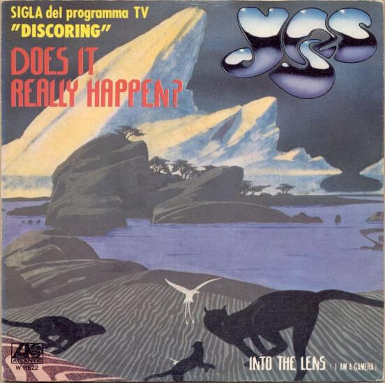 Album cover art for "Does It Really Happen?" by Yes