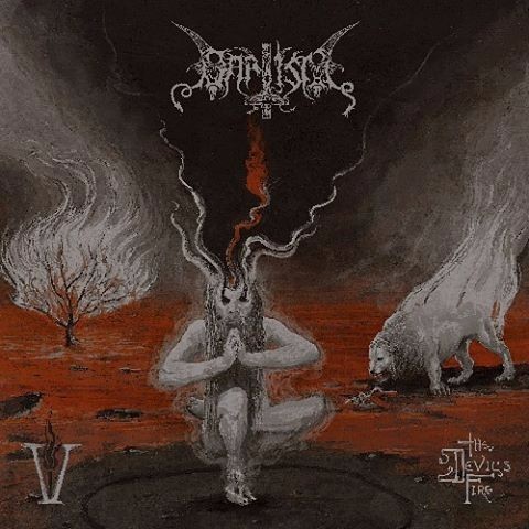 Album cover art for "The Sacrament of Blood and Ash" by Baptism