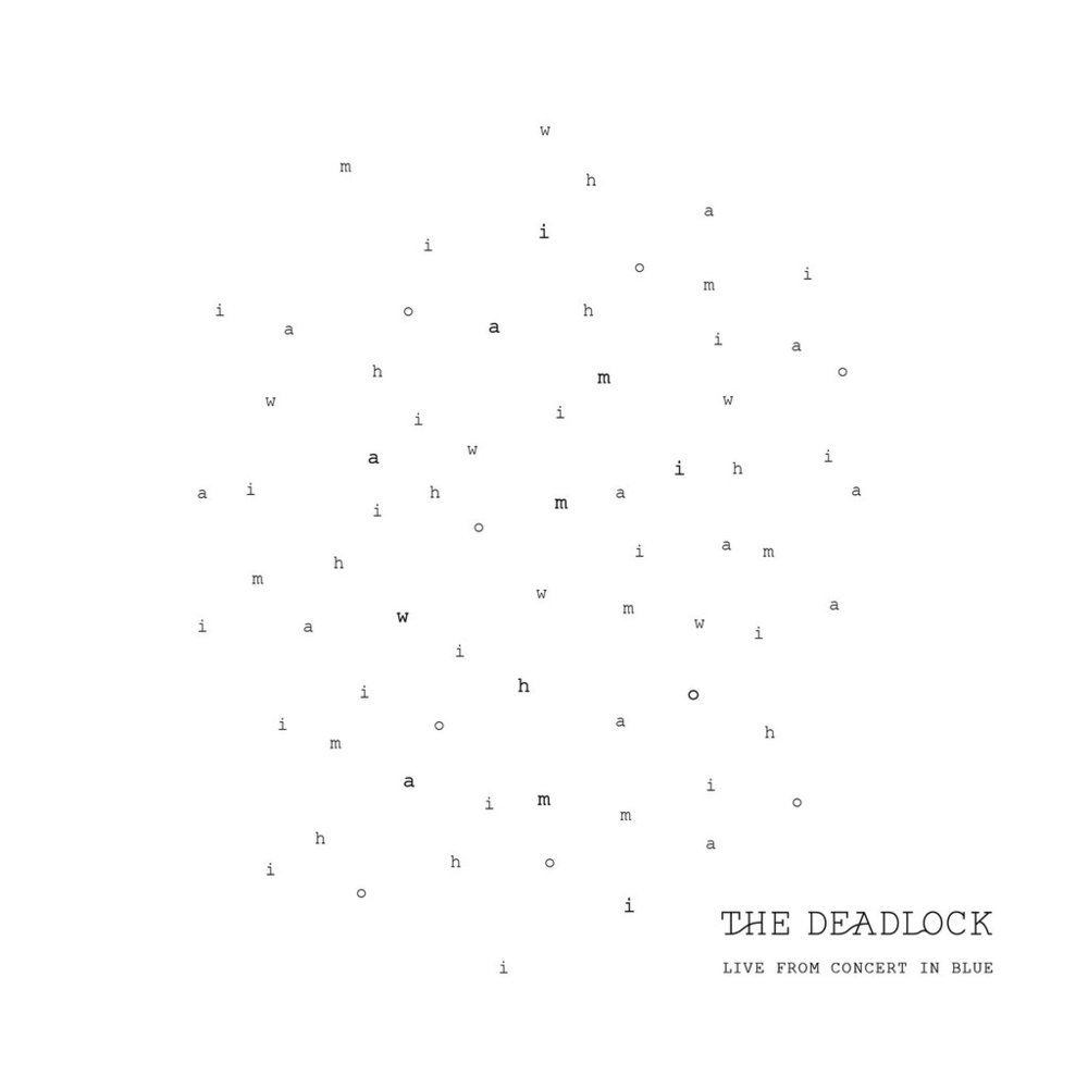 Album cover art for "the deadlock (live)" by iamamiwhoami