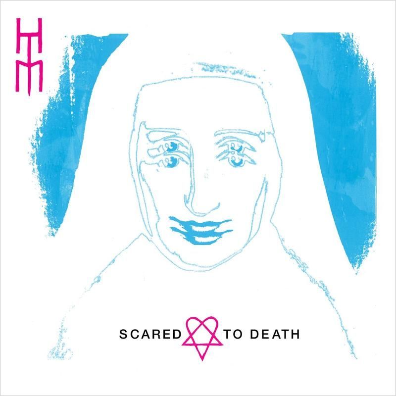 Album cover art for "Scared to Death" by HIM (FIN)