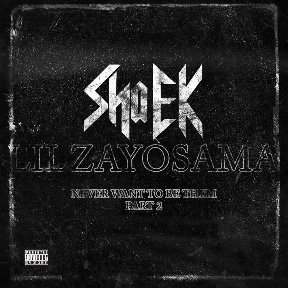 Album cover art for "Never Want To Be Them, Pt. 2" by Sha EK & Defiant Presents