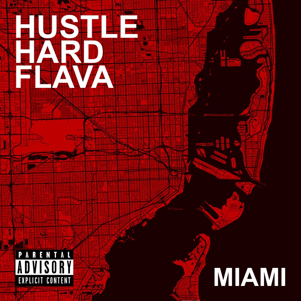 Album cover art for "Miami" by Big Russian Boss & Young P&H
