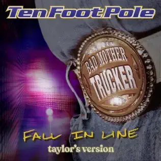 Album cover art for "Fall in Line" by Ten Foot Pole