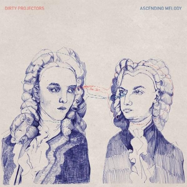 Album cover art for "Ascending Melody" by Dirty Projectors