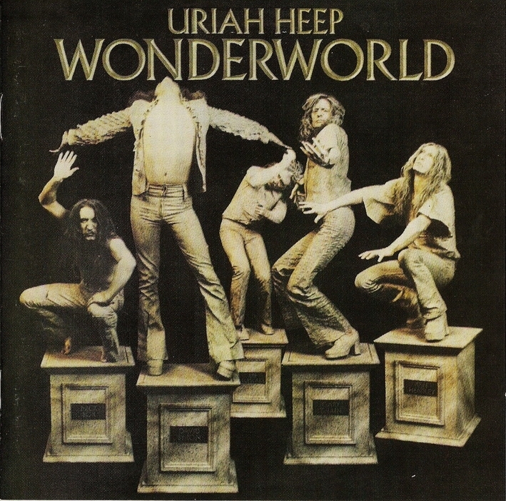 Album cover art for "Wonderworld" by Uriah Heep