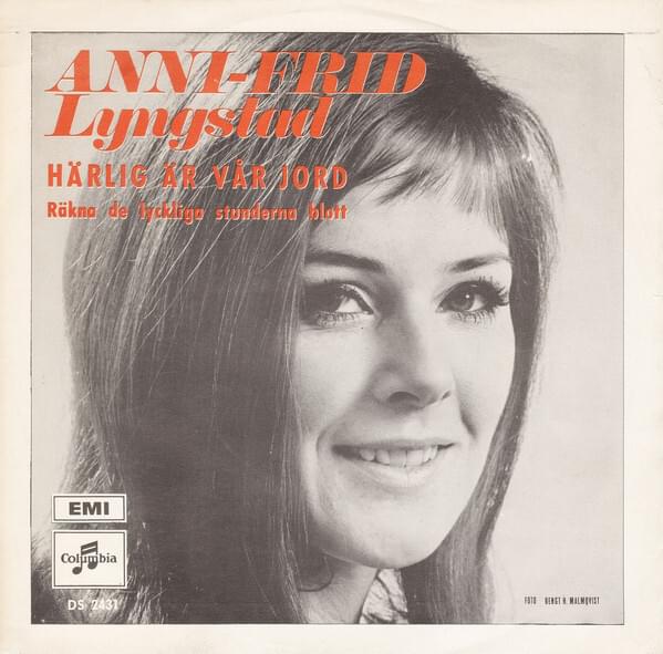 Album cover art for "Härlig är vår jord" by Anni-Frid Lyngstad